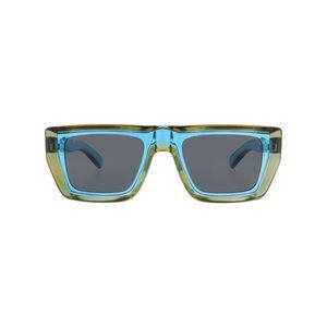 Gucci Square-Frame Injection Sunglasses Blue Unisex-Adult